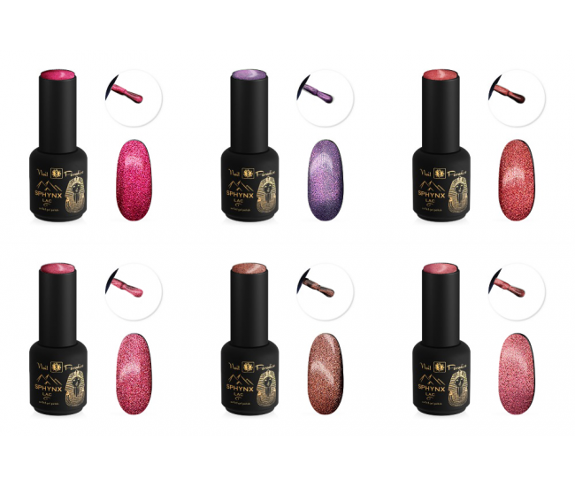 SPHYNX Lac Cat Eye Gel Polish Collection - Crystal Cat  60ml